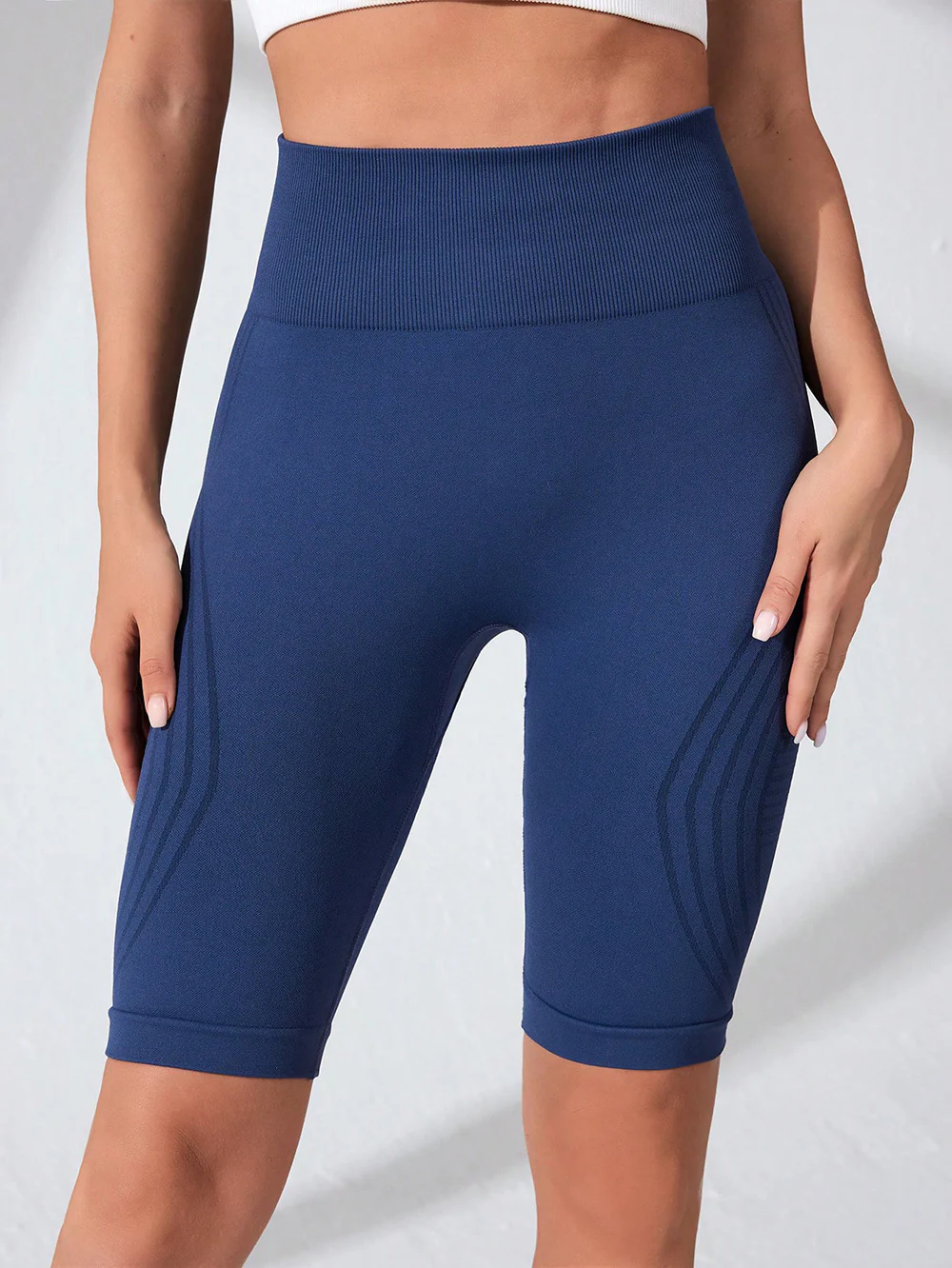 Leggings Short 3D | Blue - Image 3