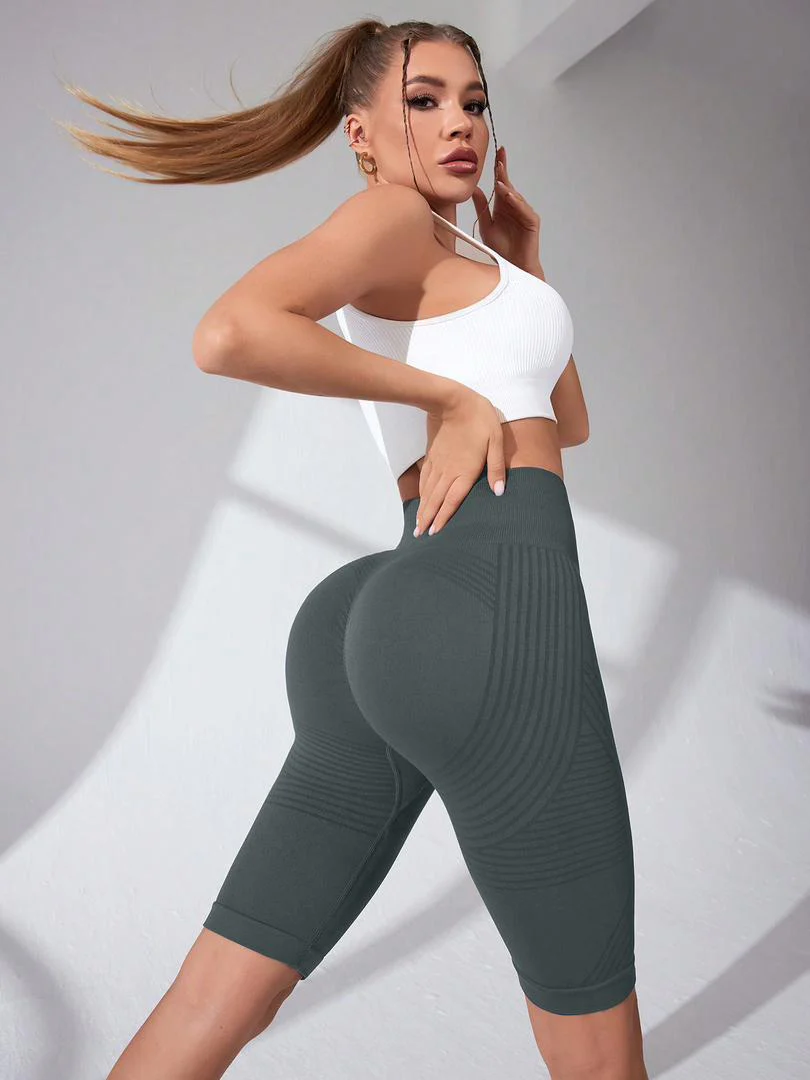 Leggings Short 3D | Grey - Image 5